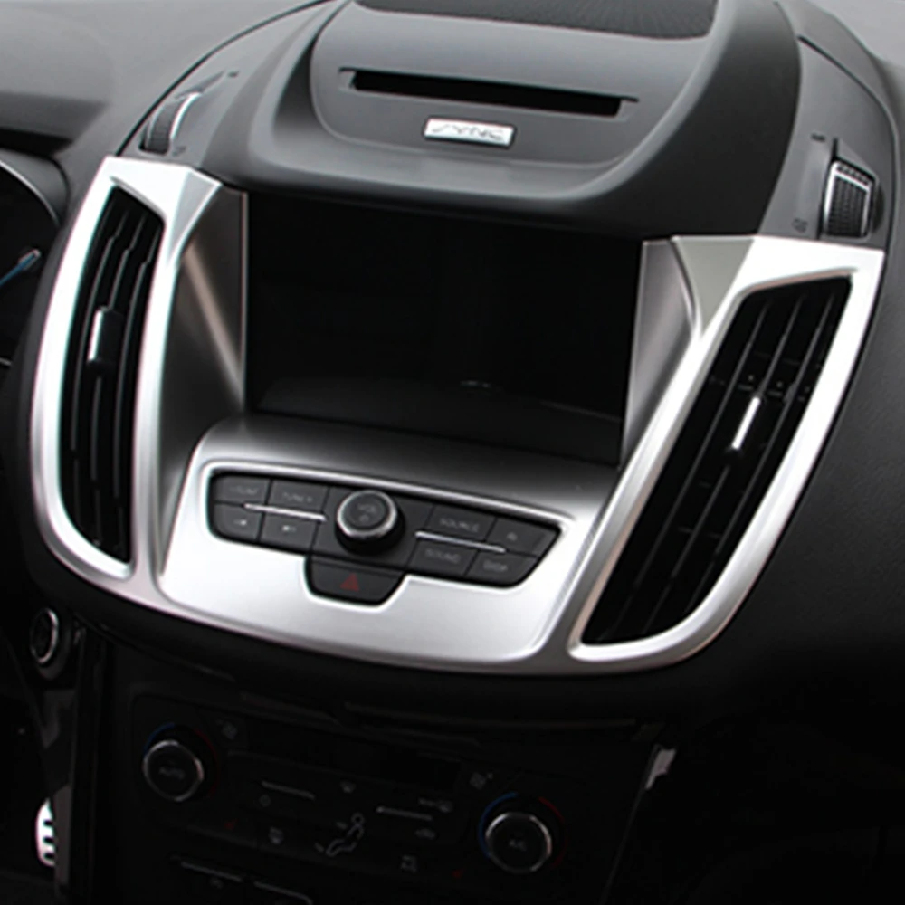 ABS Air Conditioning Outlet Trim Dashboard Meter Instrument Frame For Ford Kuga Escape 2013 2014 2015 2016 2017 2018 2019 2020