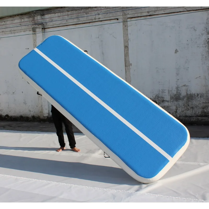 8x2x0.2m Customized Inflatable Gymnastics Tumbling Mat For Outdoor Training Fitness Non-Slip Durable Waterproof