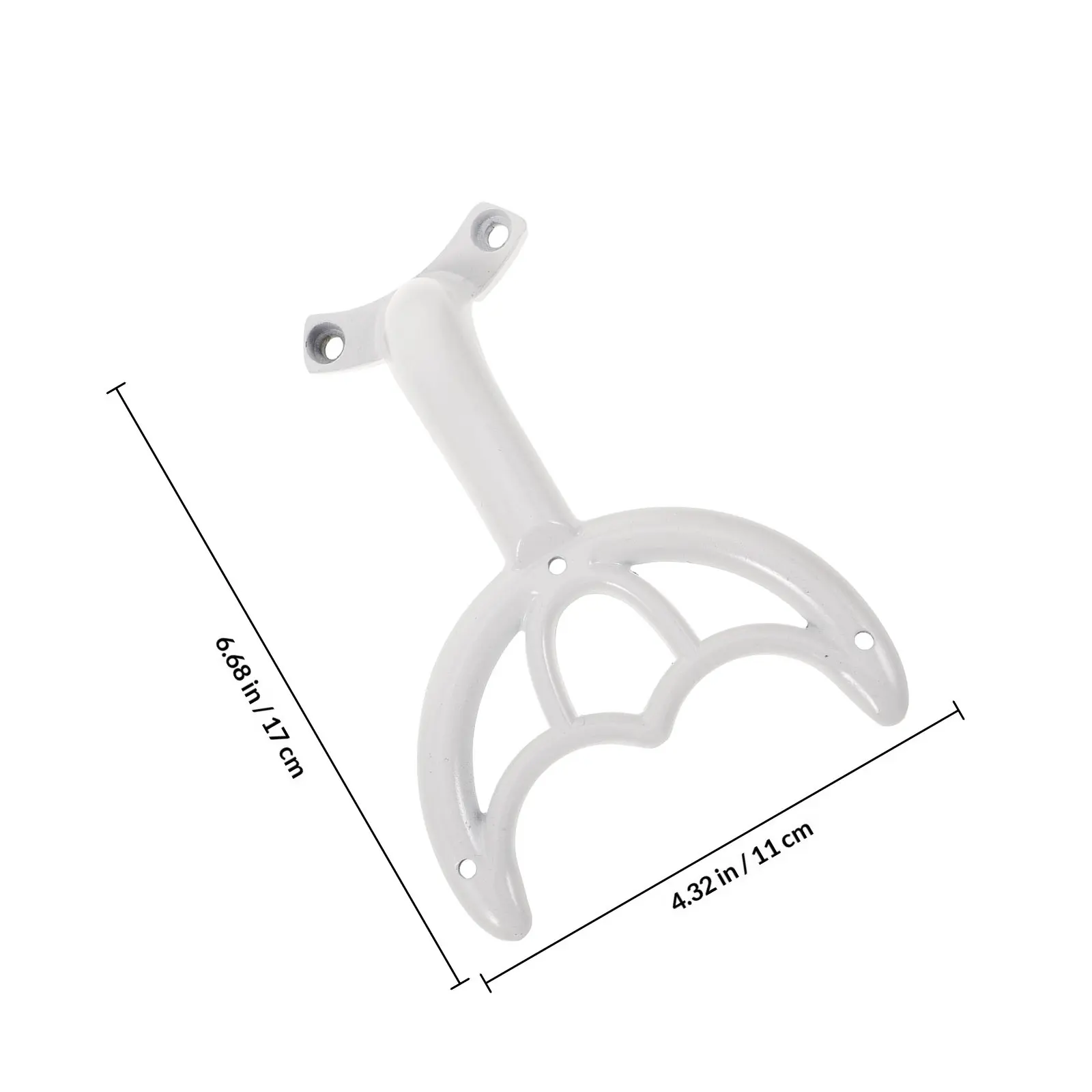 5Pcs Ceiling Fan Blade Support Rod Replacement Fan Arms Sturdy Metal Arms for Balancing Blades Easy Installation Repair Parts