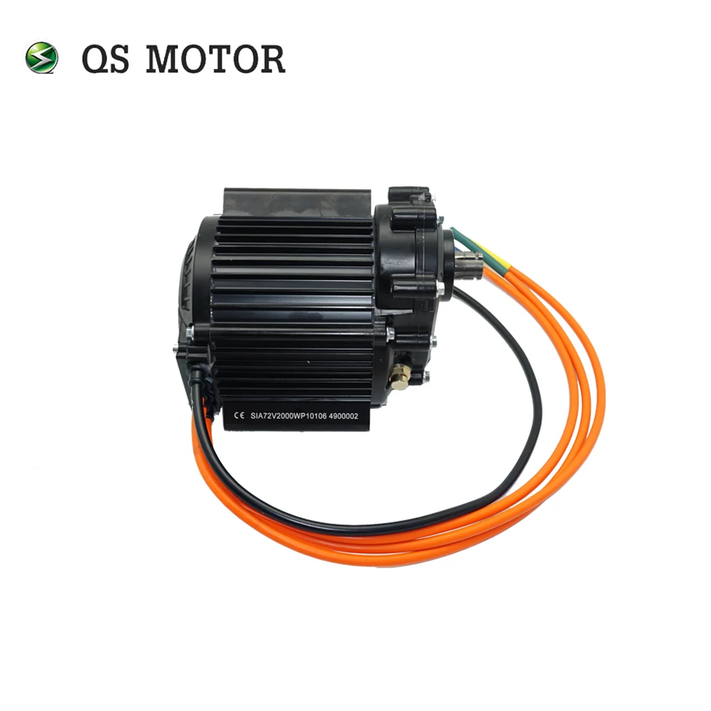 QS MOTOR QS120 60H 2000W V3 72V Mid Drive Motor with Gearbox Electric Motor