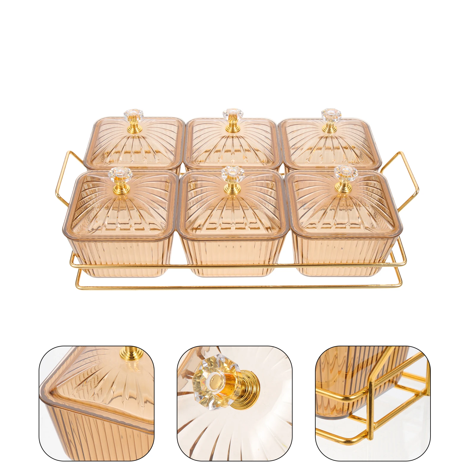 

1 Set Snack Bowl Dish Serving Tray Home Party Decorative Food Storage Container Creative Kitchen Utensil Fruit Dessert Candy