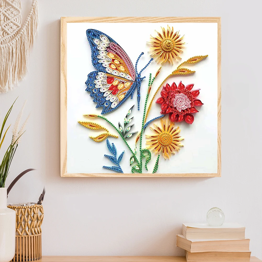 

5D DIY Partial Special Shaped Drill Diamond Painting Kit Animal Decor30x30cm