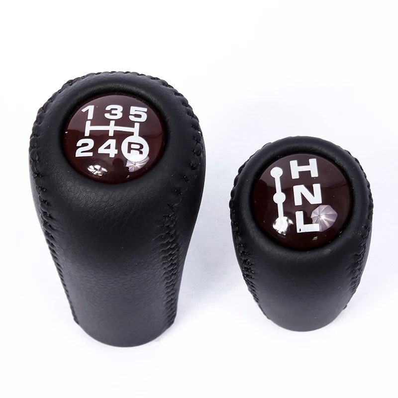 

1 шт., кожаная деревянная и черная 5-скоростная ручка переключения передач для Toyota Fj150 FJ120 FJ Land Cruiser Prodo 2003-2009, 4-скоростной комплект