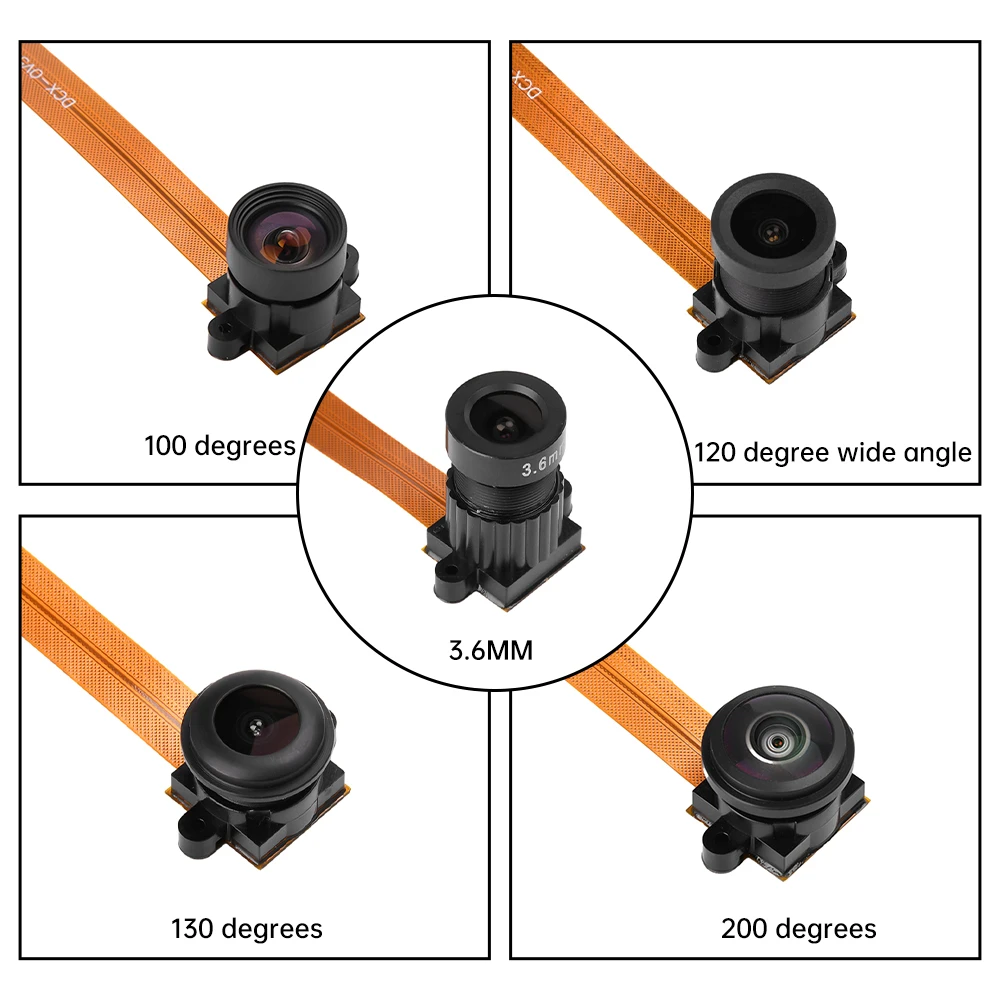 OV5640 Camera Module 5Megapixel UltraWide Angle Lens With DVP Interface Can Be Used For ESP32 STM32 K210 Development Board