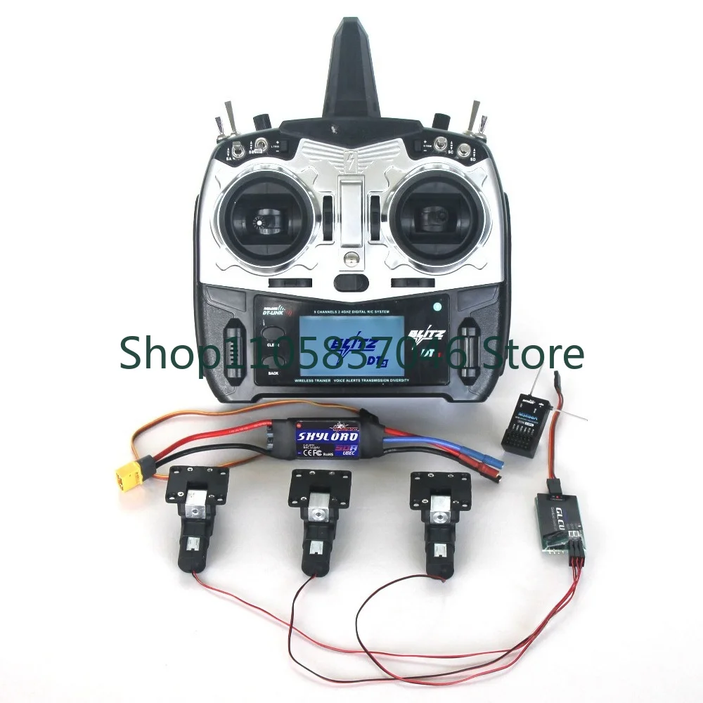 DIY model airplane remote control package