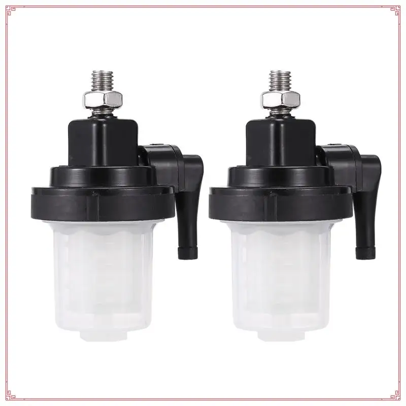

2 SETS Fuel Filter For Outboard Boat Motor Water Separator 9.9Hp 15Hp 20Hp 25Hp 30Hp 40Hp 61N-24560-00