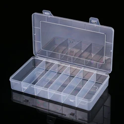 Transparent Fruit Fork Storage Box Organizer Plastic Storage Case Adjustable Container For Kids Fruit Fork Organizer Display Box