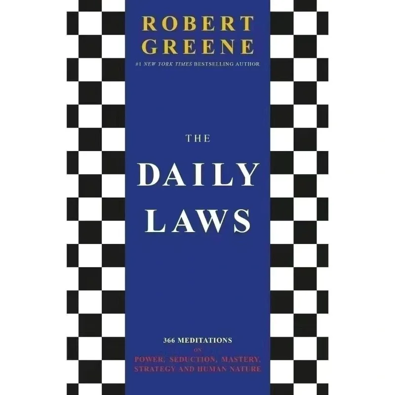 the daily law book 366 meditacao por robert greene em ingles livro brochura 01