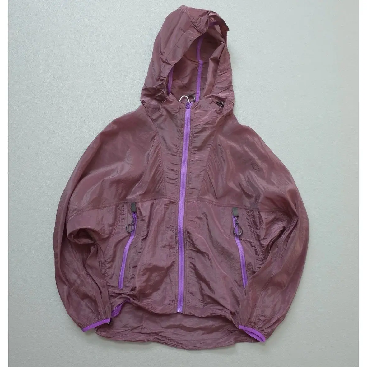 100% Nylon Outdoor sun protection clothing Lightweight Windbreaker Jacket Cycling apparel UPF50+ Breathable UV Block Hooded Coat
