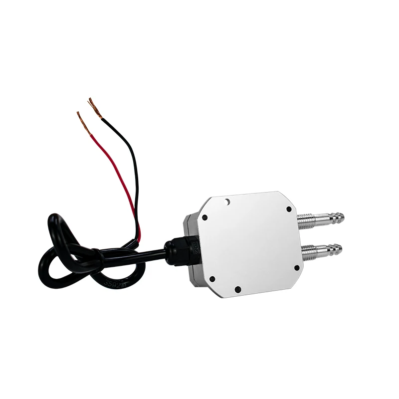 ES-A550 Air Gas Wind Pressure Differential Sensor Transmitter 4-20mA 0-10V 0-5V RS485 Differential Pressure Meter