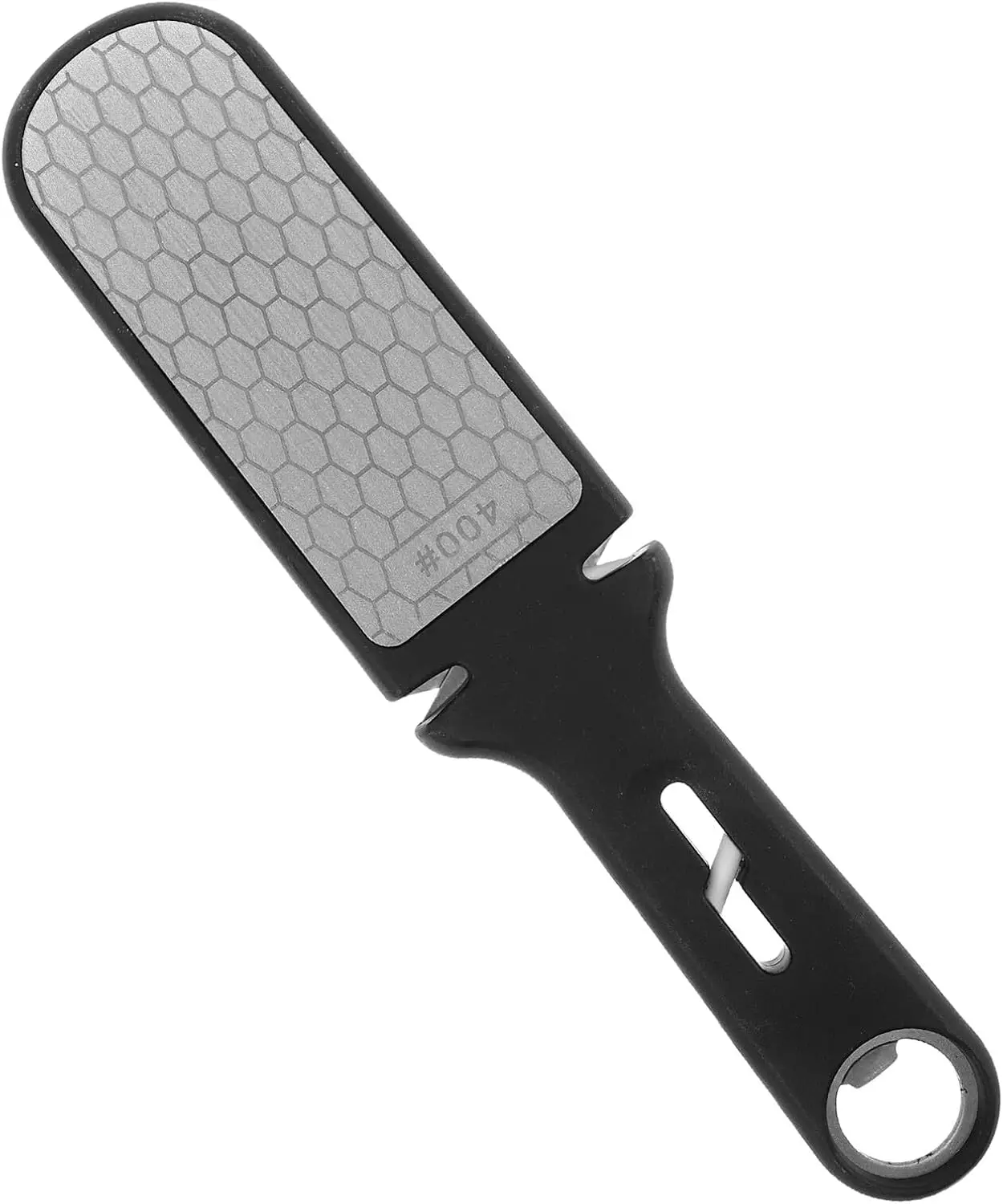 Afilador de Cuchillos Multifunción de Doble Cara, Piedra de Afilar de 400/1000 Granos, Herramienta de Afilado de Diamante, Acero de Tungsteno y Cerámica para Todo Tipo de Cocina