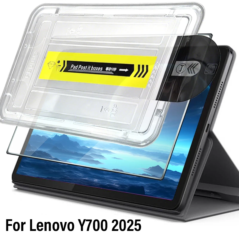 

For Lenovo Legion Y700 2025 8.8 Inch Dust Free Easy Installation Screen Protector HD Tempered Glass Films for Legion Y700