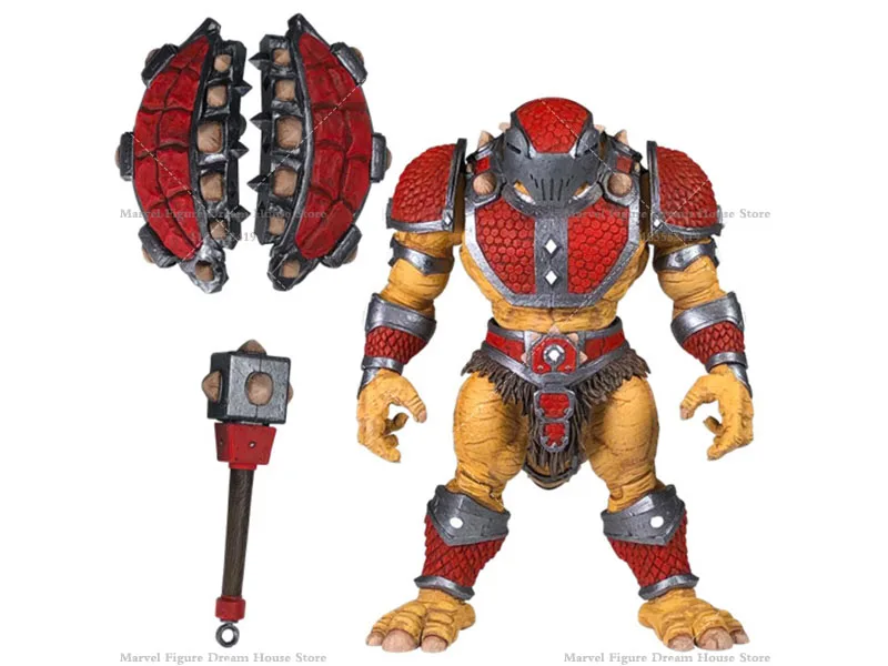 Mars Studio 1/12 Scale Trypticon Brachiosaurus Triceratops Red Fishman Dinosaur Monster 8-inch Full Set Action Figure Soldier ﻿