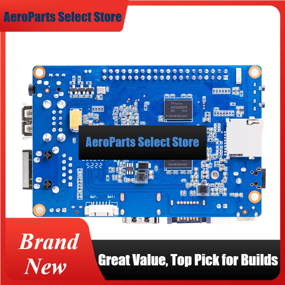 AeroPartsBanana Pi BPI-M2 Ultra Allwinner A40i 2GB DDR3 RAM 8GB EMMC On Board Wifi&BT Single Board Computer Support Linux Raspbe