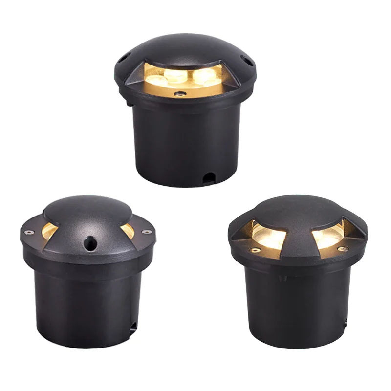 Outdoor Recessed Underground Lamp Floor Landscape Lighting AC85-265V 3W 6W 10W DC12V Waterporrf LED Garden Light IP67 Spotlights