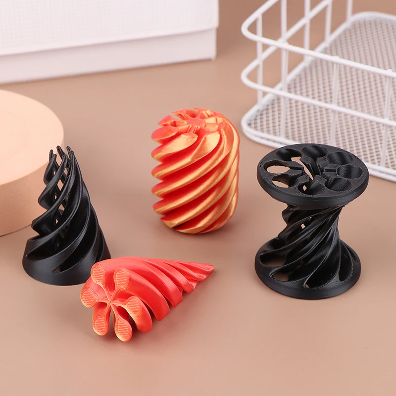 Stress-relieving Toy PushTuile 3D Printed Trendy Spiral 3D Children's Educational Toys