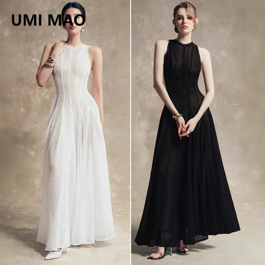

UMI MAO Платье подружки невесты Весна Лето Вьетнам Нишевый дизайн Sense Кружевная юбка-зонтик Темпераментное вечернее платье