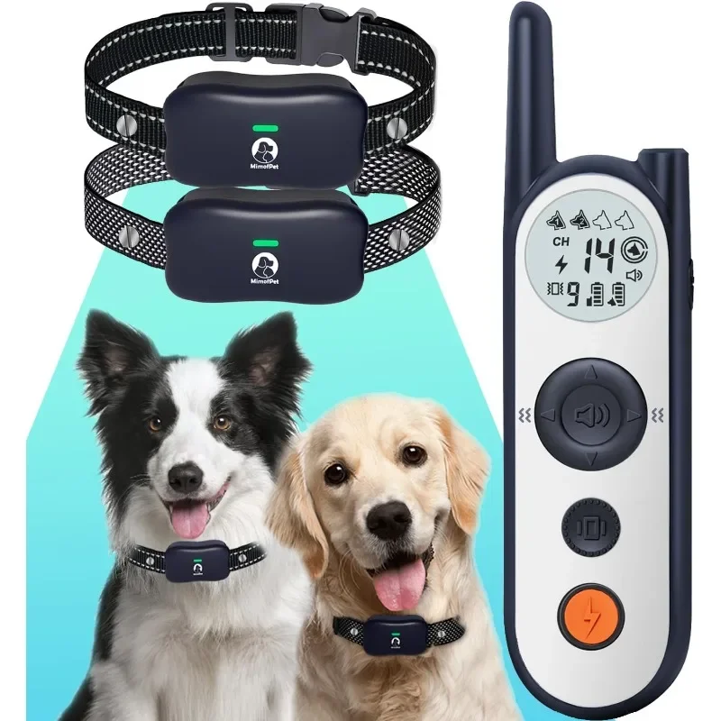 

Wireless Dog Fence Electric Fence Dogs 185 Days Standby Time Dog Training Collar with 3 Training Modes