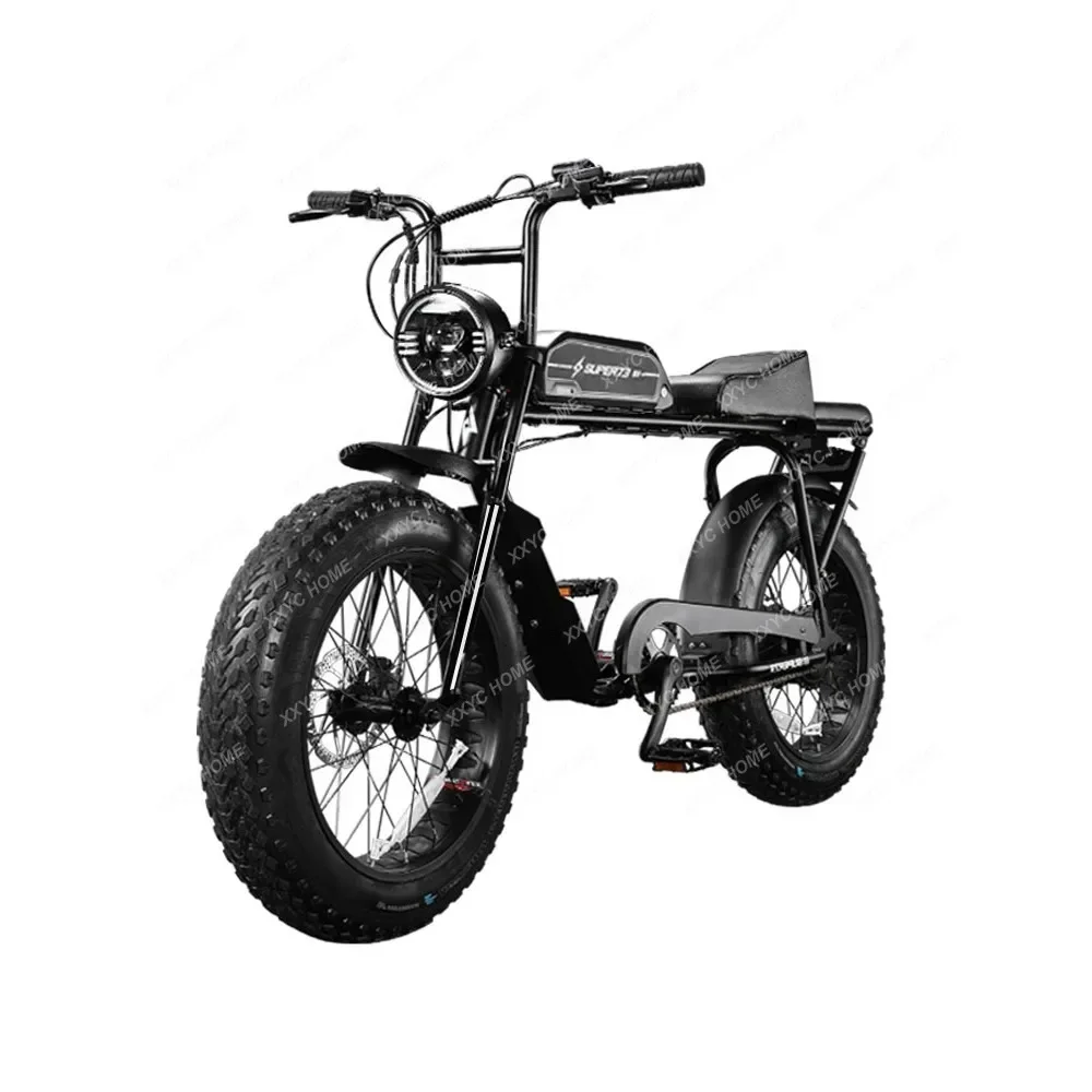 

Electric Bicycle off-Road Variable Speed Power Car Lithium Retro Battery Car Motorcycle Trendy Scooter