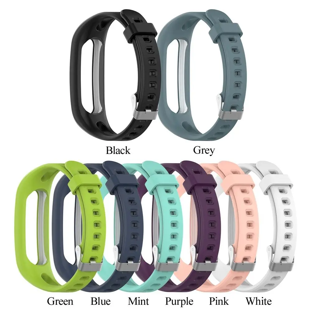 Watch Soft Wristbands Replacement Watch Band Bracelet Strap Silicone Wrist Strap For Huawei Band 4e 3e Honor Band 4 Running