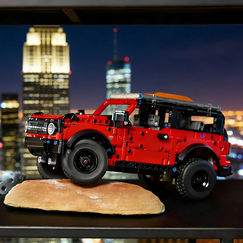 943 STKS Technologie Ford Mustang Auto Bouwstenen Volwassen Collectibles Assemblage Model 42213 Baksteen kinderen Kerstcadeau