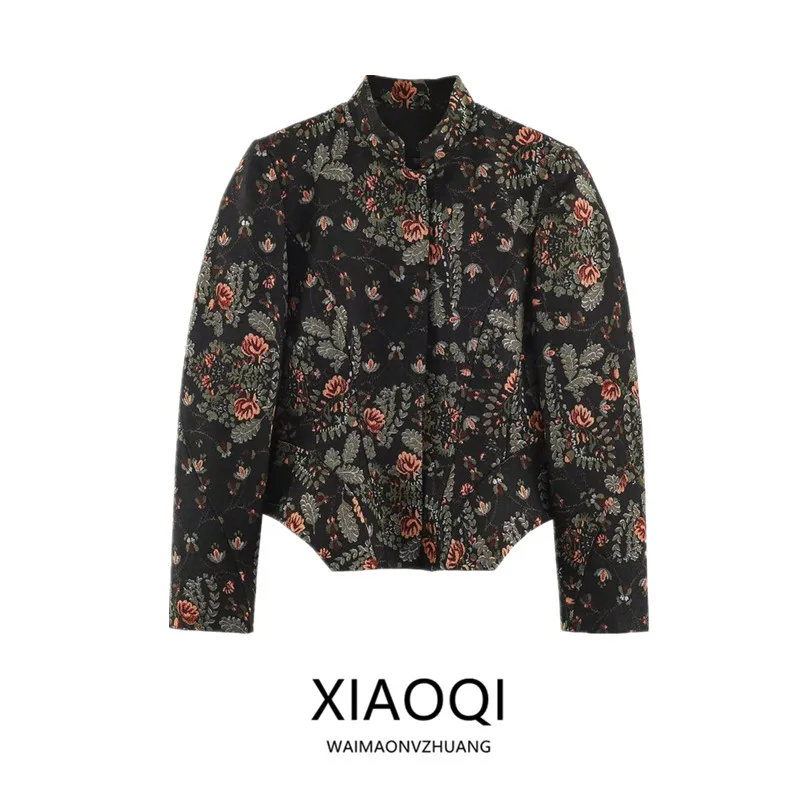 New 2026 Early Autumn Women's Long Sleeve High Collar Nine Point Short Skirt Coat Commute Style Slim Fit Regular Length Outer...