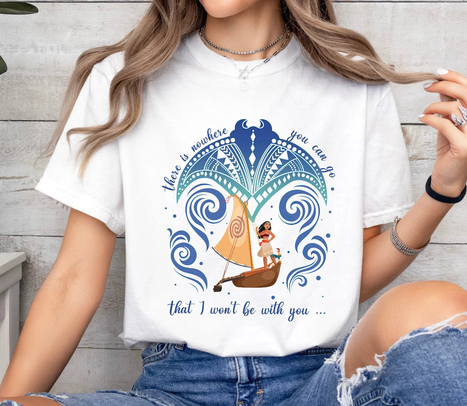 

Футболки Disney Moana and Tara для мужчин и женщин, подходят для взрослых и детей. Хлопковые всесезонные уличные топы.