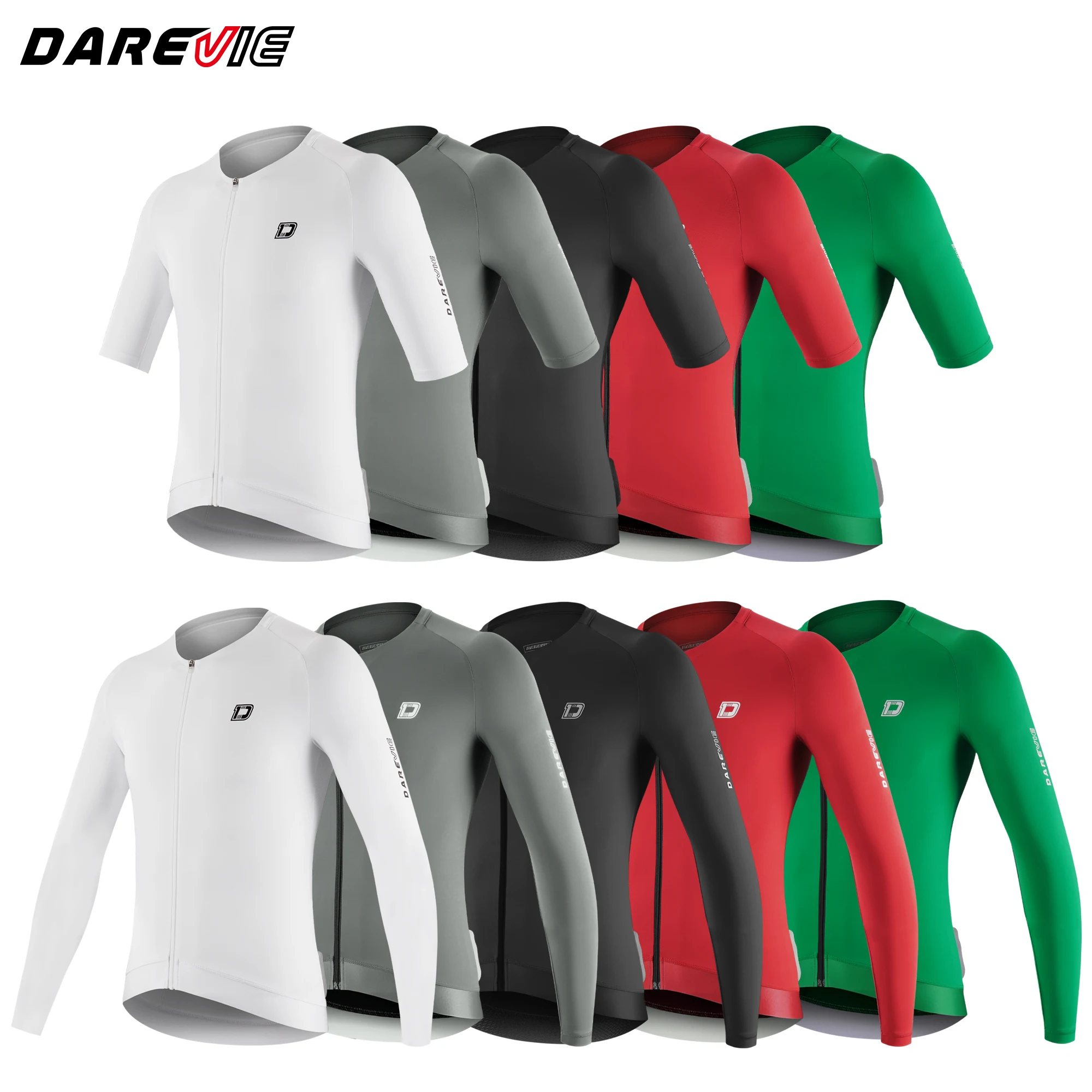 DAREVIE Maillot de cyclisme 3.0, technologie Cool, niveau professionnel, maillot de cyclisme pour homme, évacuation de l'humidité, 4,5 cm antidérapant, maillot de cyclisme pour homme