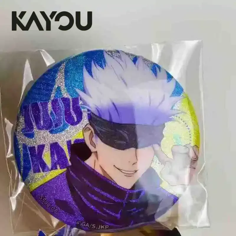 Kayou Jujutsu Kaisen Badge Blind Box Volume 2 Gold Foil Medal Satoru Gojo Official Anime Merchandise For Anime Collectors view 6