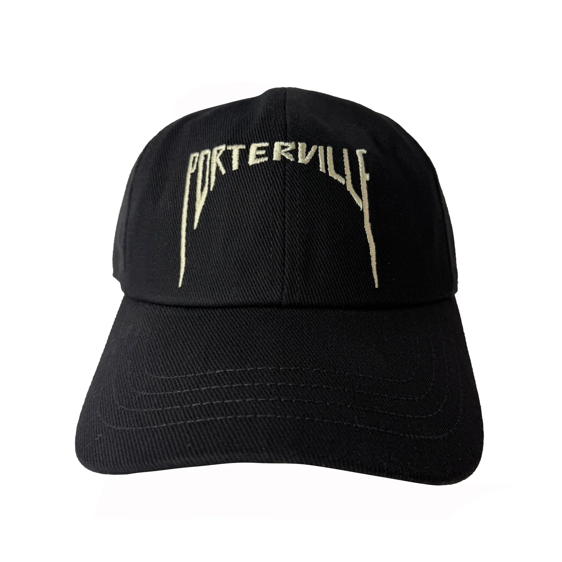 Minimalist Dark Gothic Streetwear Peaked Cap UV Protection Casual Hat Men's Women's Clothing