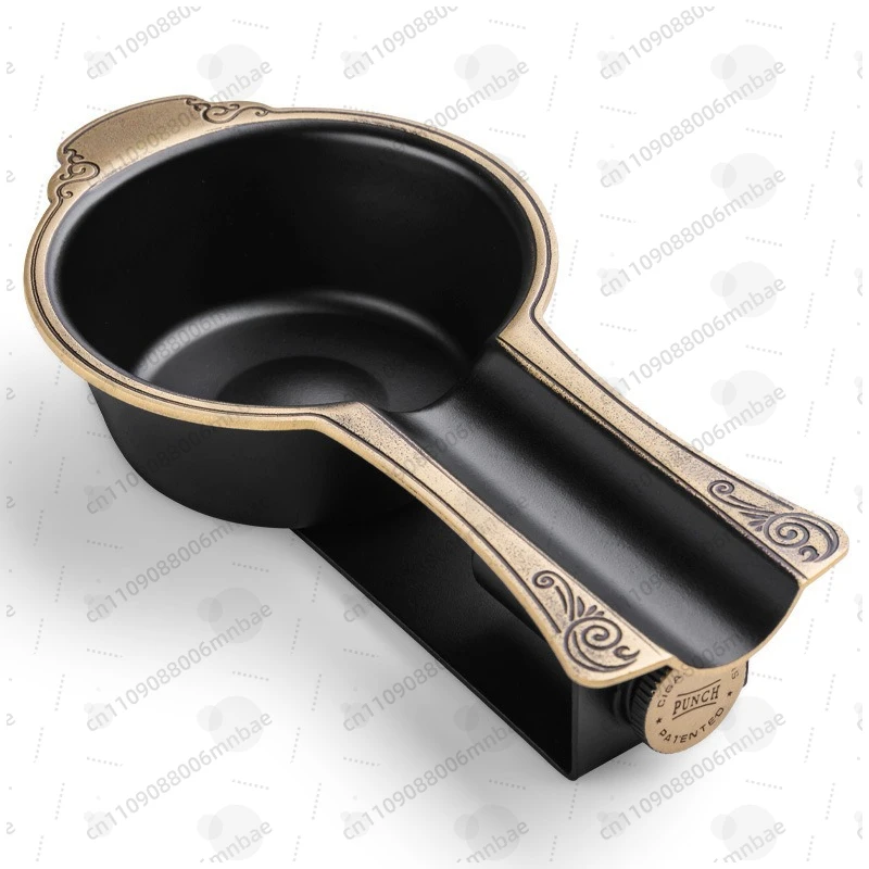 Cigar Ashtray Retro Bronze Mini Home Portable Ashtray CL-068