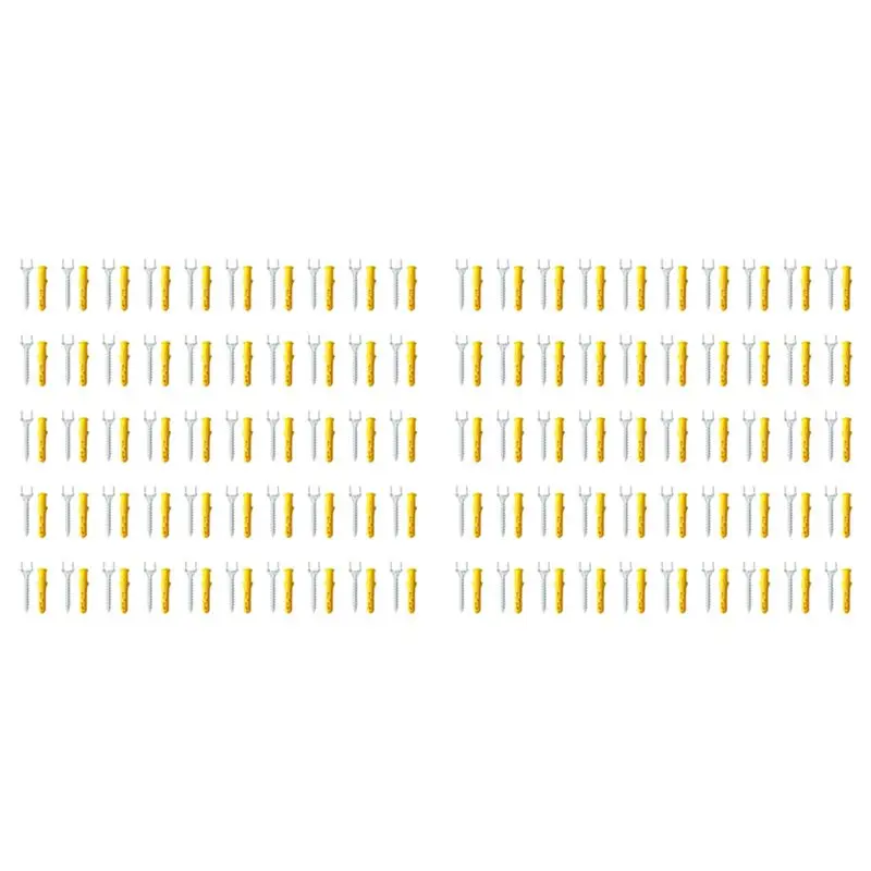 ABSS-100PCS Seamless Nails Double-Headed Screw Solid Wood Baseboard Seamless Nails Foot Line Special Nails Security Screws