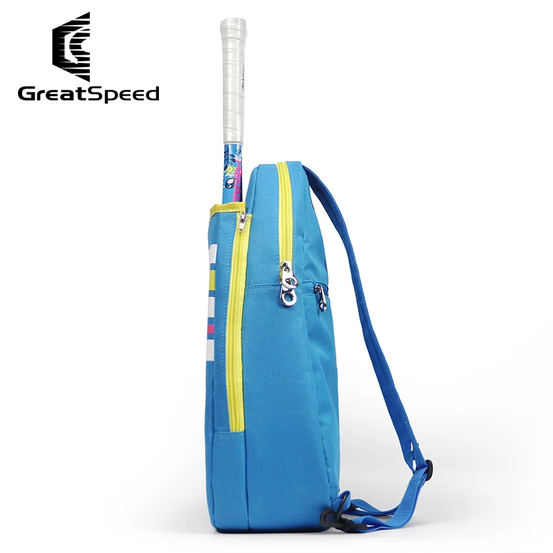 2022 GreatSpeed Children Teenagers Tennis Bag Portable 2 Pack Badminton Backpack Youth Outdoor Sports Gym Shoulder Bags Handbag