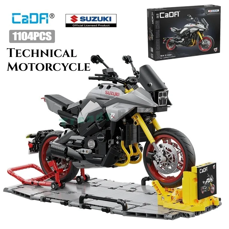 

1104PCS 1:6 Technical Motorcycle Building Blocks,Finely Replicated Moto Racing Car Motobike Vehicles Bricks Gifts Toy Decoration