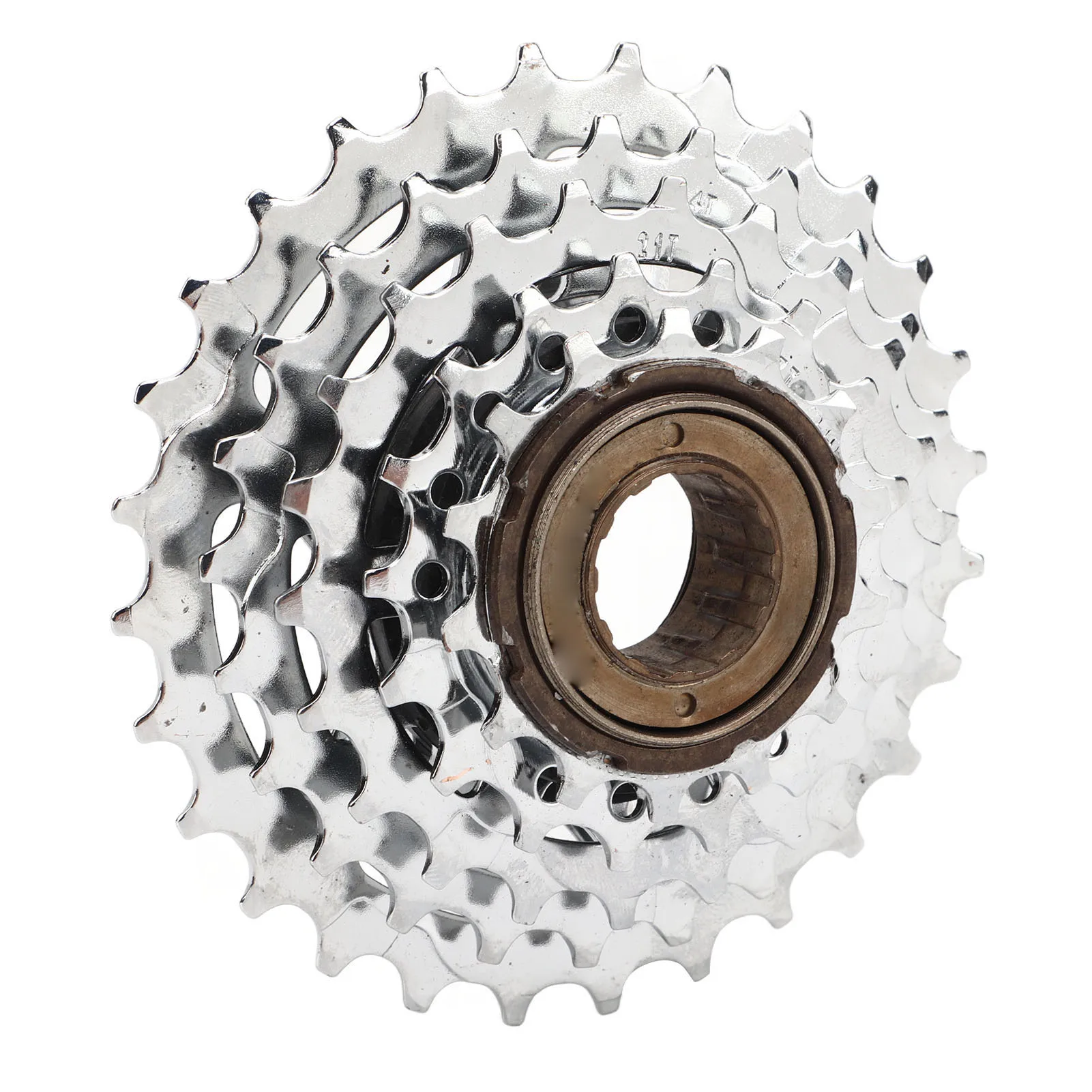 5 Speed Flywheel Anti Deformation Bike Freewheel High Strength Steel Good Impact Resistance High Accuracy for Road Bikes