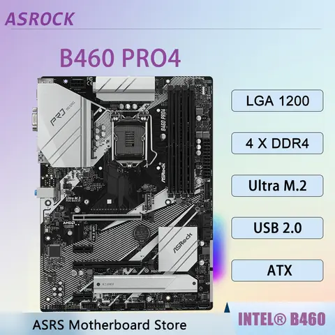 ASRock B460 PRO4 Motherboard - AliExpress
