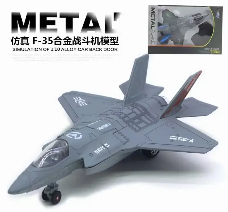 F16 Toy Alloy Fighter Modelo, Acoustooptic Retorno Força, Aviação Militar Aeronaves, Presente Ornamento