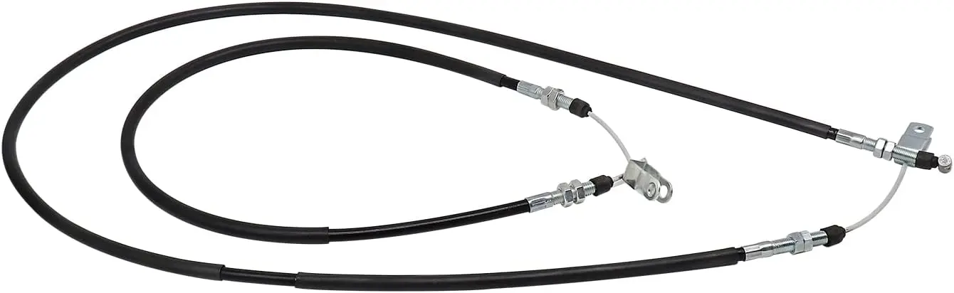 

Левый и правый задние тормозные тросы для Kawasaki Mule 2500 3010 2020 4010 KAF620B, замена 54005-1201 54005-1202, комплект задних тормозных тросов