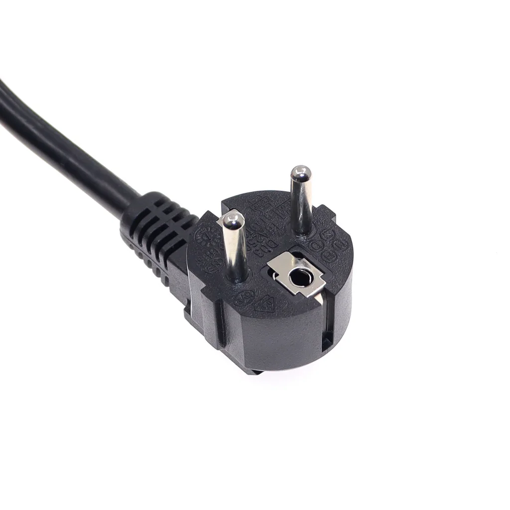 IEC309 316C6 to EU Schuko Plug Power Cord, connect the 316P6 plug and the Euro CEE7/7 Outlet Socket, 16A 3G1.5mm Wire gauge