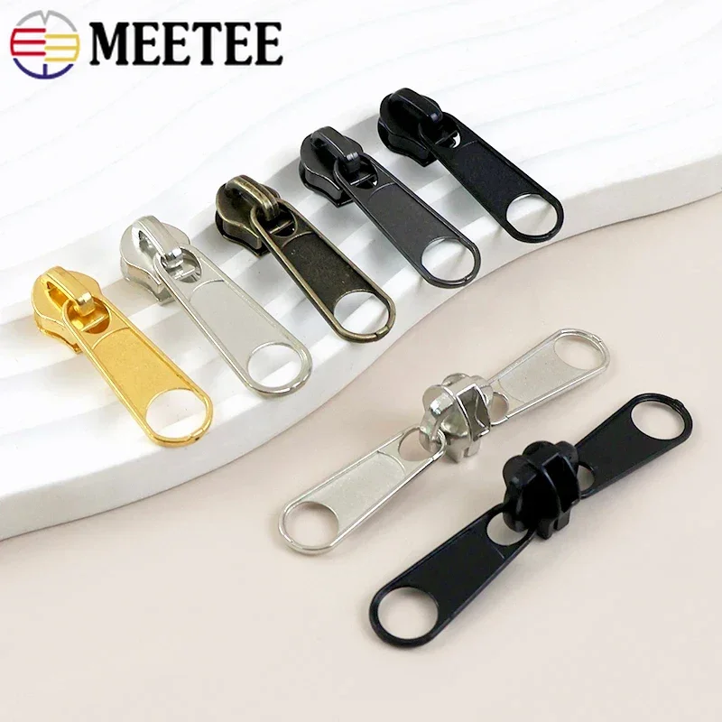 10/20/40 قطعة 3 #   5 #   8 #   10 #   سحاب مجتذب لخيمة حقيبة بسحاب من النايلون بسحاب واحد/مزدوج لسحابات الأمتعة تحل محل ملحقات الإصلاح