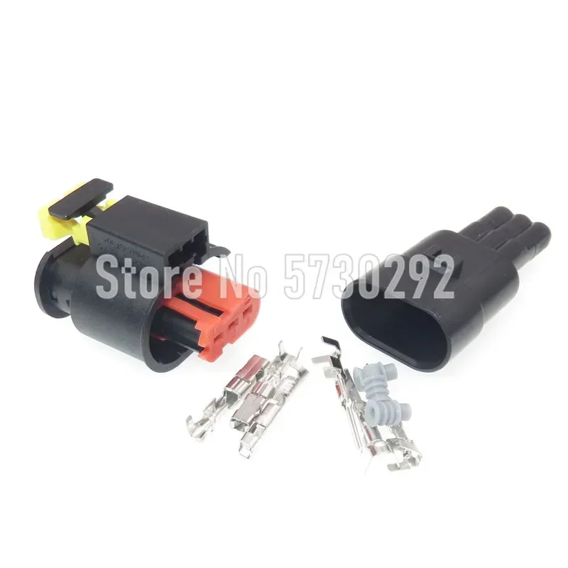 3P 284425-1 284426-1 Waterproof Car Socket Sealed Sensor Connector Wiring Harness Fuel Diesel Injector Ignition Coil Plug