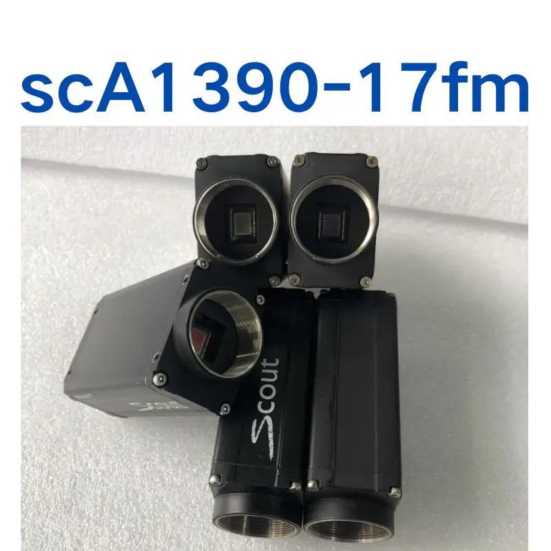 Used scA1390-17fm Industrial camera tested OK, function intact