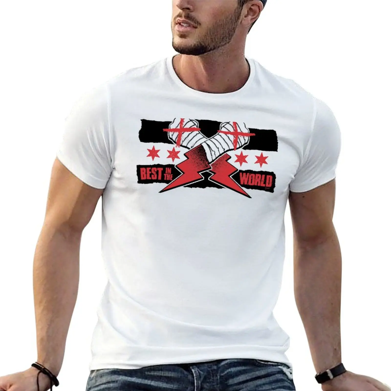 

CM Punk AEW T-Shirt t shirt personalised man t shirts cotton t shirts with prints T-shirt