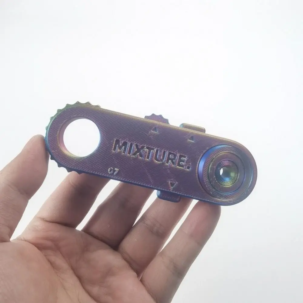 5-in-1 Fingertip Gyro Mechanical Spinning Top 3D Printing Hand Spinner Gearwheel PLA 360° Roatating Spring Gear Chain Gyroscope