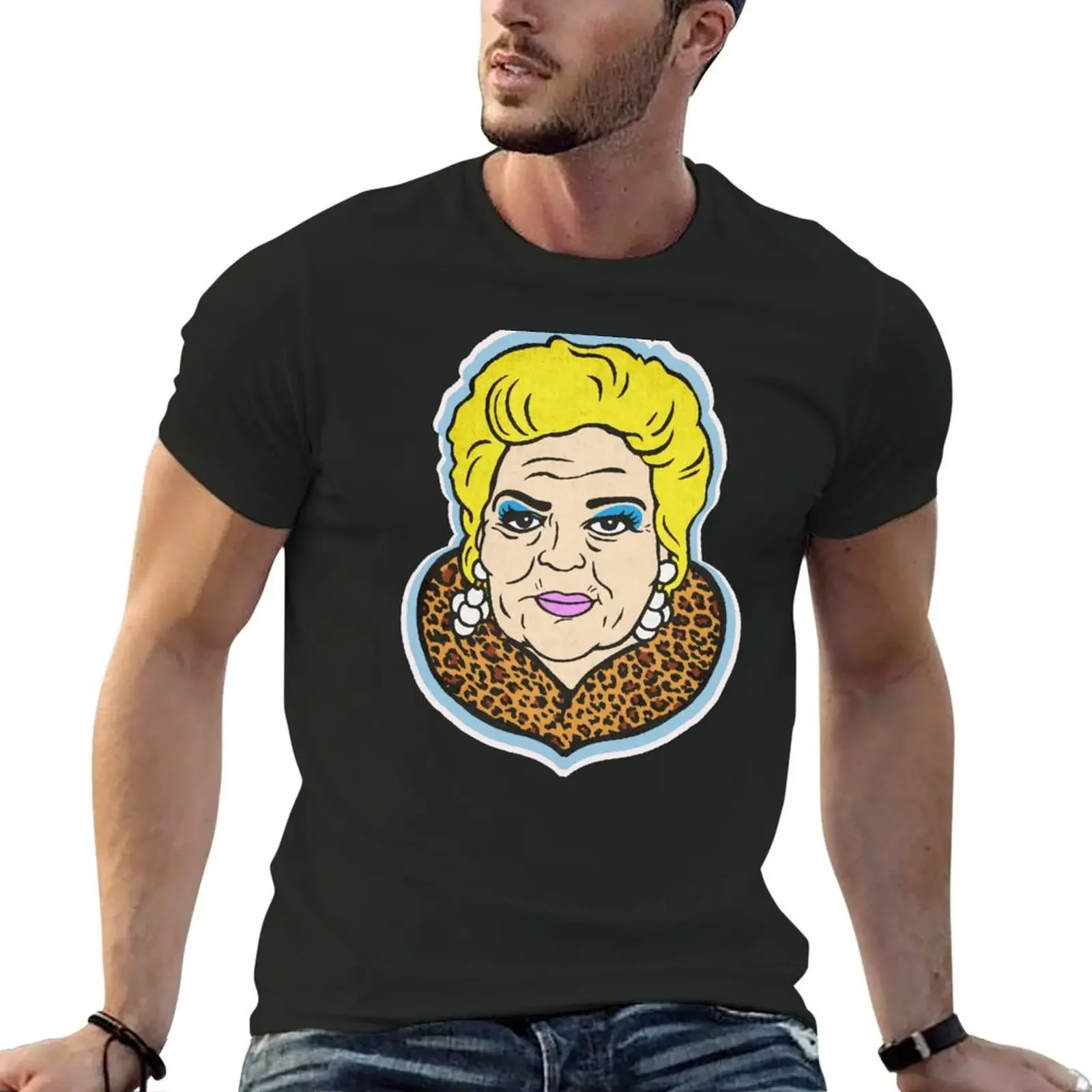 Pat Butcher T-Shirt Short sleeve tee boys animal print man t shirt tees mens vintage t shirts