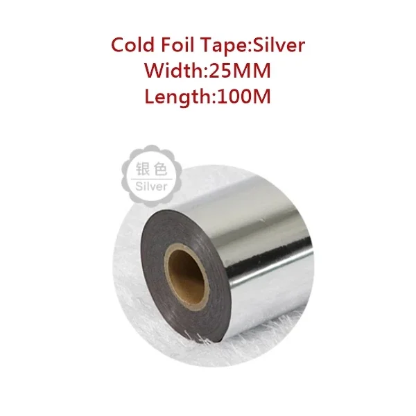 Original Cold Foil Stamp Paper Gift Shop Necessary for LY 300 Non-plate Plateless Ribbon Foil Stamping Machine Use 25MM Length