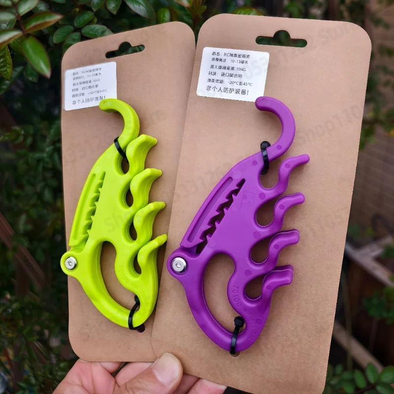 Tree Climbing Rope Organizer with Short Rope Clip, Arborist Gear for Rope Access and High Altitude Safety Storage