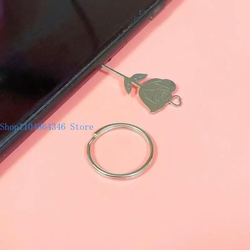 Herramienta extracción llave Pin expulsión bandeja tarjeta teléfono móvil 5asd con llavero