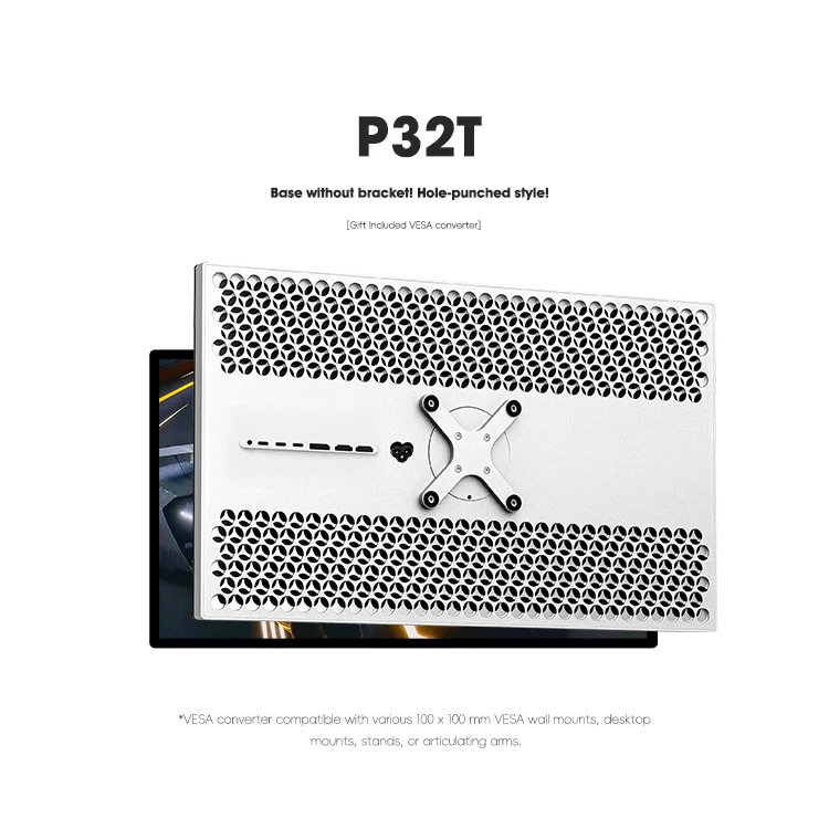 Kuycon P32T 4K 160hz Oled Monitor Lcd Monitor 32 Inch 4k Display LCD Monitors with speaker type-c screen