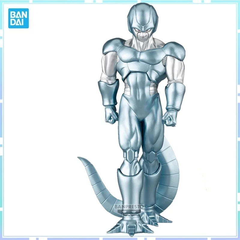 Bandai Original Banpresto Anime Dragon Ball SOLID EDGE WORKS Metal Cooler PVC Action Figure Collectible Model Toy Gifts